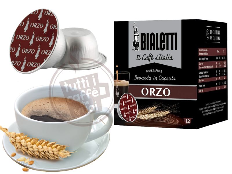 12 capsule cialde caffè Bialetti infuso Ginseng Mokespresso