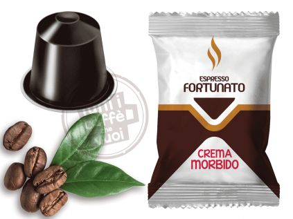 Capsule espresso fortunato crema morbido compatibili nespresso