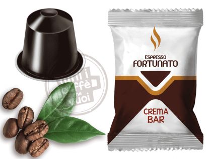 Capsule espresso fortunato crema bar compatibili nespresso