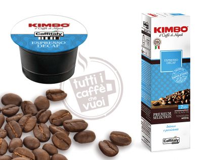 Capsule kimbo decaffeinato caffitaly