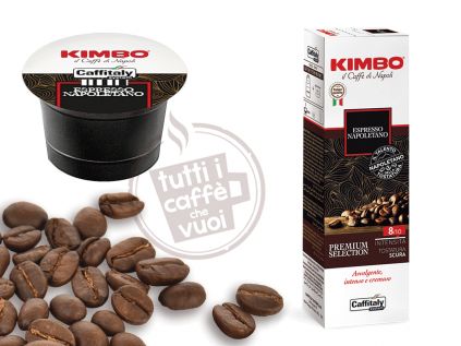 Capsule kimbo espresso napoletano caffitaly