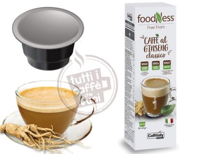 Capsule foodness ginseng classico caffitaly