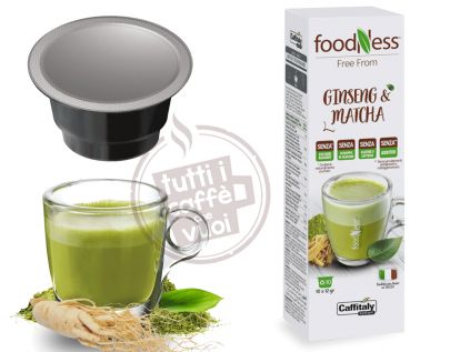 Capsule foodness ginseng macha caffitaly