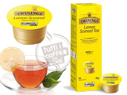 Capsule twinings lemon scented caffitaly