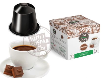 Capsule seme tostato cioccolata compatibili nespresso