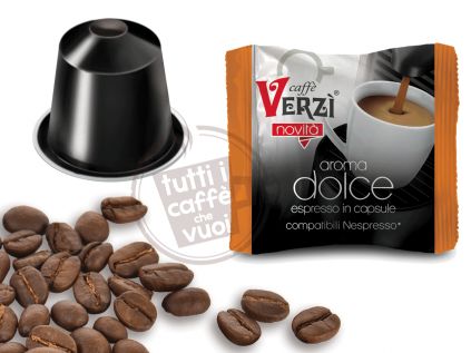 Capsule verzi aroma dolce compatibili nespresso