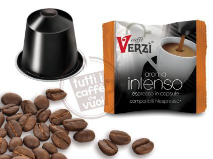 Capsule verzi aroma intenso compatibili nespresso