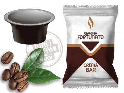 Capsule espresso fortunato crema bar compatibili firma 