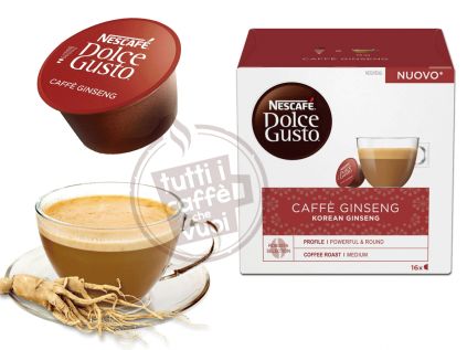 Capsule nescafe ginseng dolce gusto