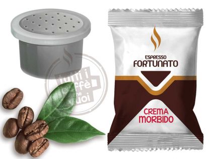 Capsule espresso fortunato crema morbido compatibili uno system