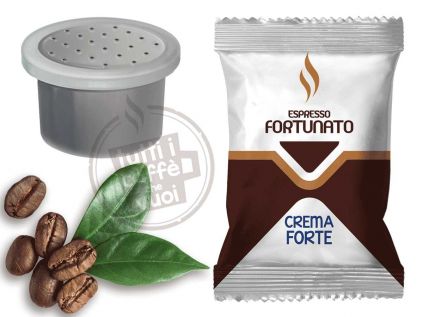 Capsule espresso fortunato crema forte compatibili uno system