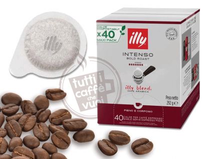Cialde illy espresso intenso 44 mm