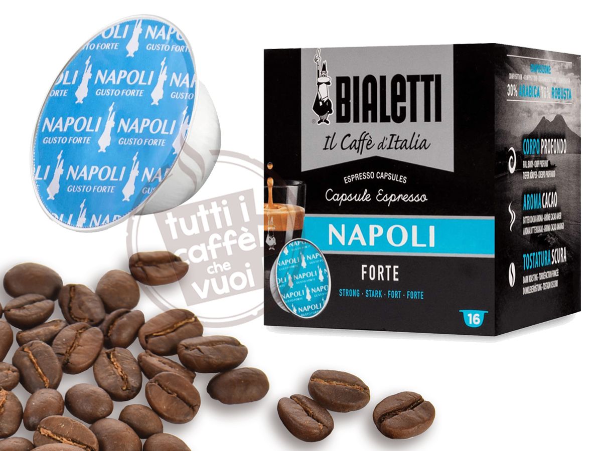Capsule Napoli caffè Forte Bialetti, Box 96