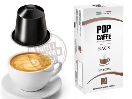 Capsule pop naos cappuccino compatibili nespresso