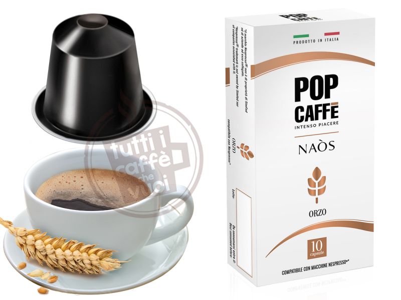 Capsule pop naos orzo compatibili nespresso - Tuttiicaffèchevuoi.com