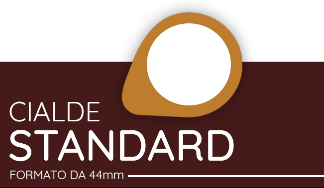 Cialde Caffè formato standard da 44mm